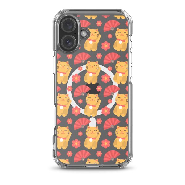Cute Japanese iPhone MagSafe Clear Case
