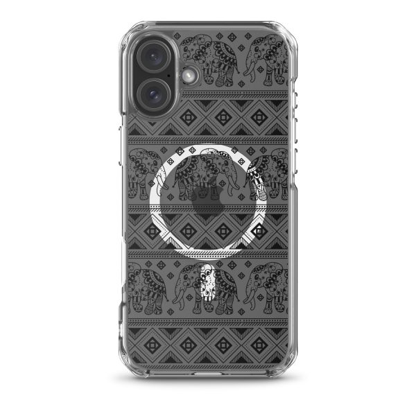 magsafe-clear-case-for-iphone-iphone-16-plus-front-6a53c9b52251f.jpg Elephant Mandala iPhone MagSafe Clear Case
