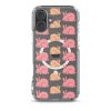 Pink Bunnies iPhone MagSafe Clear Case