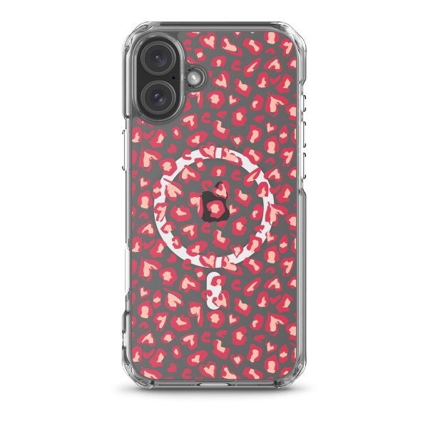 magsafe-clear-case-for-iphone-iphone-16-plus-front-6a5695f0867fc.jpg Leopard Heart Print iPhone MagSafe Clear Case