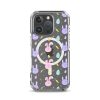 Cute Easter Bunnies iPhone MagSafe Clear Case