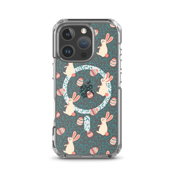magsafe-clear-case-for-iphone-iphone-16-pro-front-6a53c281e1d38.jpg Easter Bunny iPhone MagSafe Clear Case
