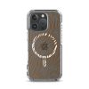 Tiger Print iPhone MagSafe Clear Case