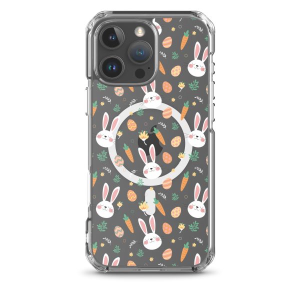 magsafe-clear-case-for-iphone-iphone-16-pro-max-front-6a53c177b937d.jpg Easter Bunnies iPhone MagSafe Clear Case