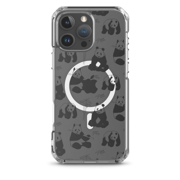 magsafe-clear-case-for-iphone-iphone-16-pro-max-front-6a53cdc29e288.jpg Panda Bears Bamboo iPhone MagSafe Clear Case