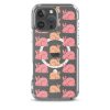 Pink Bunnies iPhone MagSafe Clear Case