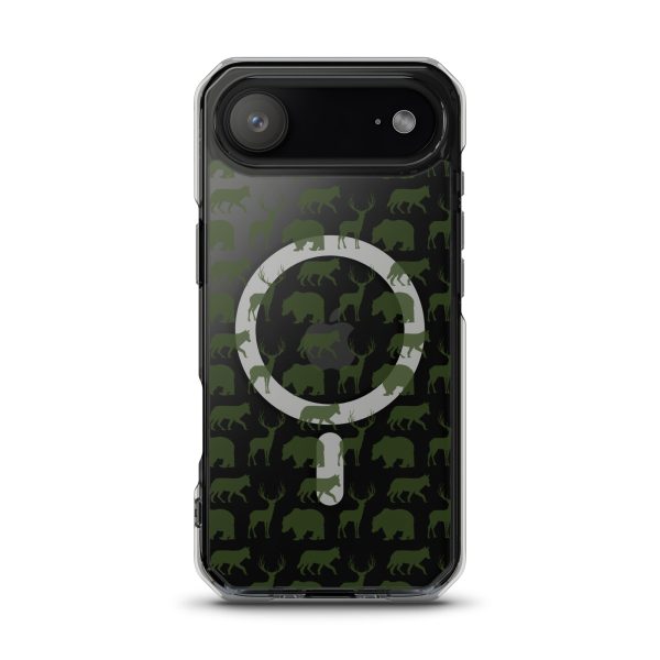 Animals Silhouette iPhone MagSafe Clear Case