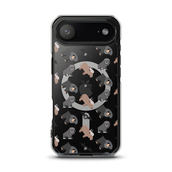 Asian Jungle Animal iPhone MagSafe Clear Case
