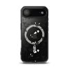 Black and White Halloween iPhone MagSafe Clear Case