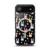 Colorful Bunnies Easter iPhone MagSafe Clear Case