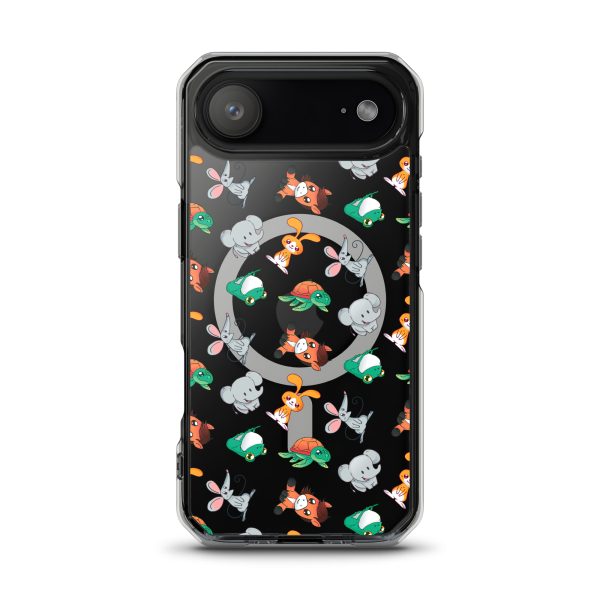 Cute Animals iPhone MagSafe Clear Case