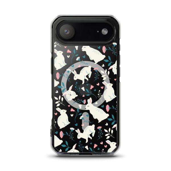 magsafe-clear-case-for-iphone-iphone-17-air-front-6a53c3dc3a93f.jpg Easter Cute Rabbits iPhone MagSafe Clear Case