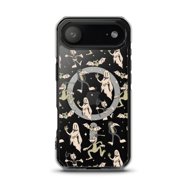 magsafe-clear-case-for-iphone-iphone-17-air-front-6a53d3132e122.jpg Spooky Vintage Halloween iPhone MagSafe Clear Case