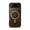 Tiger Print iPhone MagSafe Clear Case