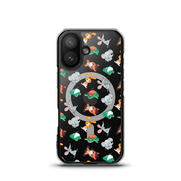 Cute Animals iPhone MagSafe Clear Case