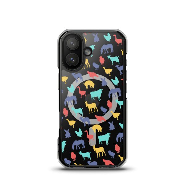 Farm Animals iPhone MagSafe Clear Case