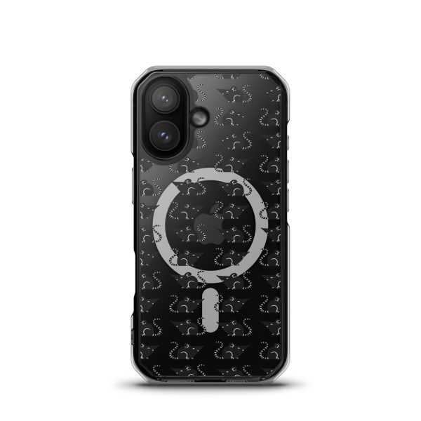 Rat Silhouette iPhone MagSafe Clear Case