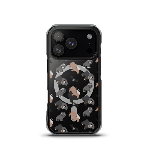 Asian Jungle Animal iPhone MagSafe Clear Case