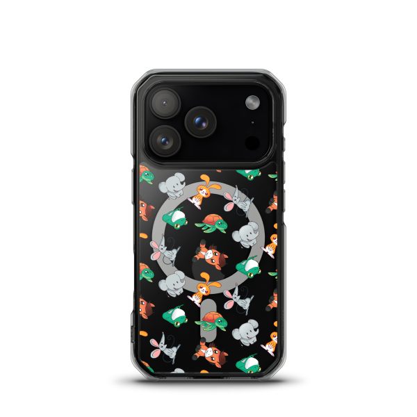 Cute Animals iPhone MagSafe Clear Case