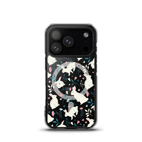 magsafe-clear-case-for-iphone-iphone-17-pro-front-6a53c3dc3a9a1.jpg Easter Cute Rabbits iPhone MagSafe Clear Case