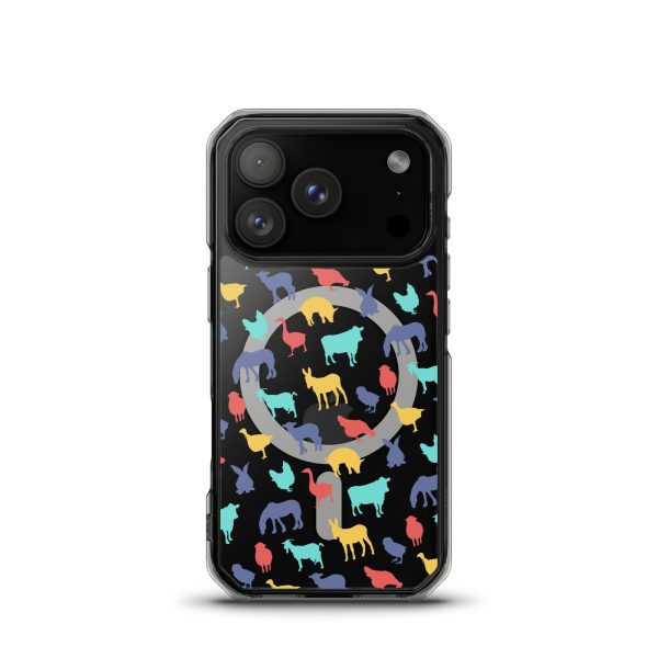 Farm Animals iPhone MagSafe Clear Case