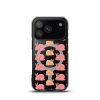 Pink Bunnies iPhone MagSafe Clear Case