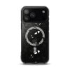 Black and White Halloween iPhone MagSafe Clear Case