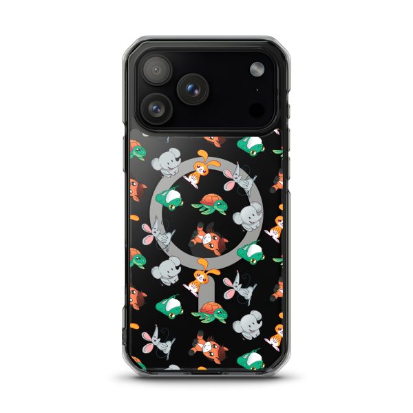 Cute Animals iPhone MagSafe Clear Case