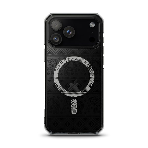 magsafe-clear-case-for-iphone-iphone-17-pro-max-front-6a53c9b522697.jpg Elephant Mandala iPhone MagSafe Clear Case