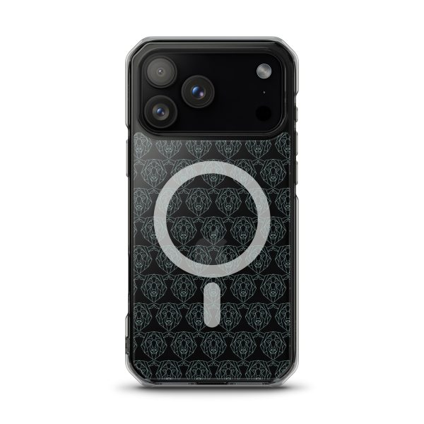 magsafe-clear-case-for-iphone-iphone-17-pro-max-front-6a53d122c35f6.jpg Polygonal Bear iPhone MagSafe Clear Case