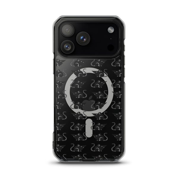 Rat Silhouette iPhone MagSafe Clear Case