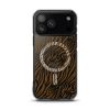Tiger Print iPhone MagSafe Clear Case
