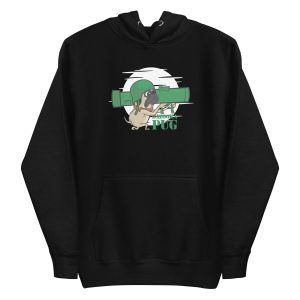 Bazooka Pug Hoodie