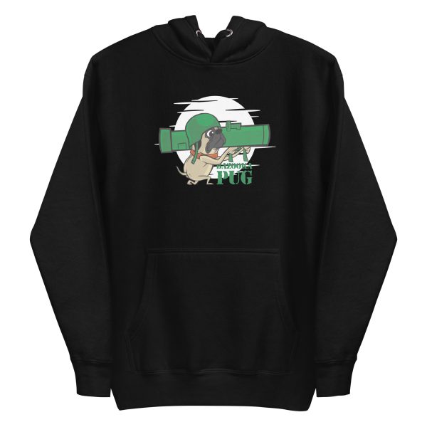 Bazooka Pug Hoodie