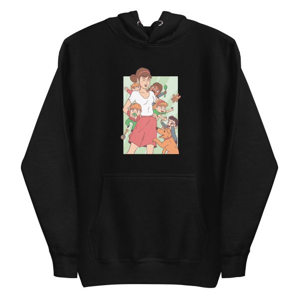 unisex-premium-pullover-hoodie-black-front-6a65aff2101a9.jpg Nanny Chaos Hoodie