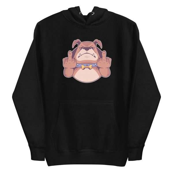 Dog Middle Finger Hoodie