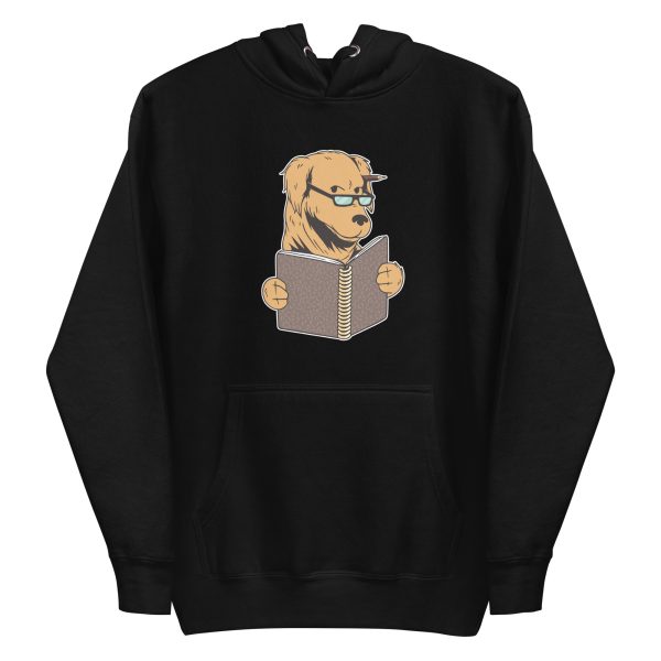 Studying Dog Hoodie