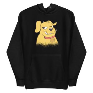 unisex-premium-pullover-hoodie-black-front-6a6ba2503ab04.jpg Yellow Dog Hoodie