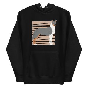 unisex-premium-pullover-hoodie-black-front-6a6bb25a467c9.jpg Smooth Collie Hoodie