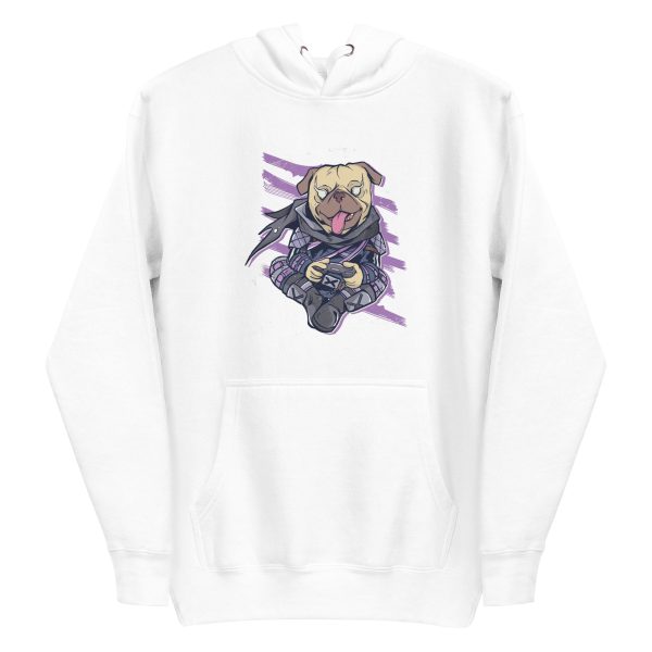Pug Gamer Ninja Hoodie
