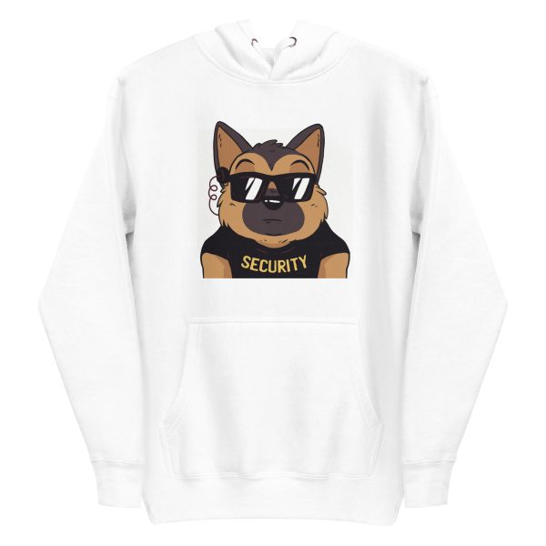 unisex-premium-pullover-hoodie-white-front-6a659d2b56758.jpg German Shepherd Security Hoodie