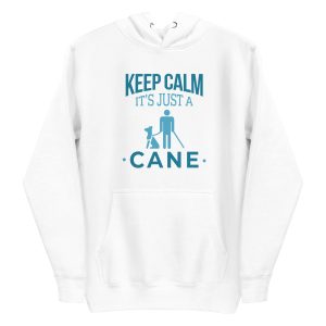 unisex-premium-pullover-hoodie-white-front-6a65a7ea1b353.jpg Just A Cane Hoodie