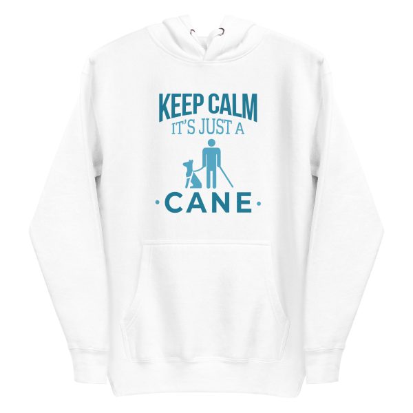 unisex-premium-pullover-hoodie-white-front-6a65a7ea1b353.jpg Just A Cane Hoodie