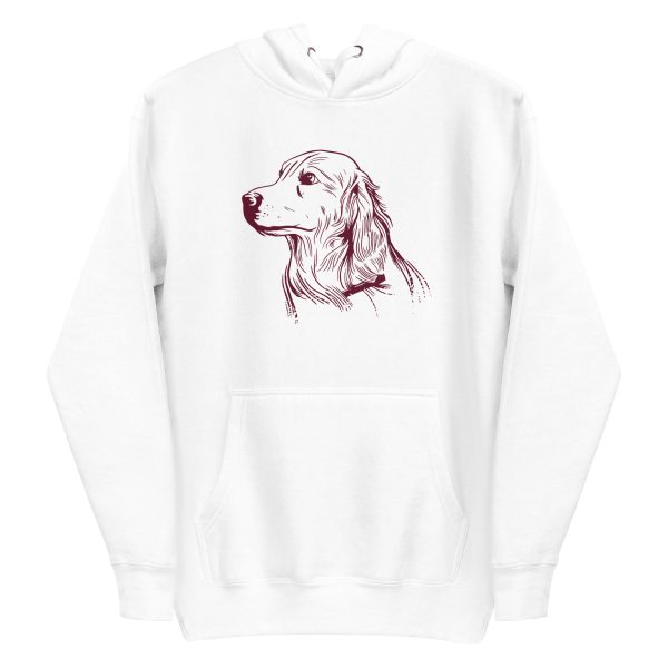 unisex-premium-pullover-hoodie-white-front-6a66298a6ed4a.jpg Golden Retriever Dog Hoodie