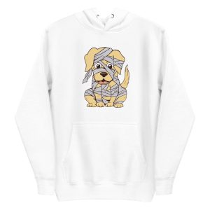 unisex-premium-pullover-hoodie-white-front-6a662eab3222f.jpg Mummy Dog Hoodie