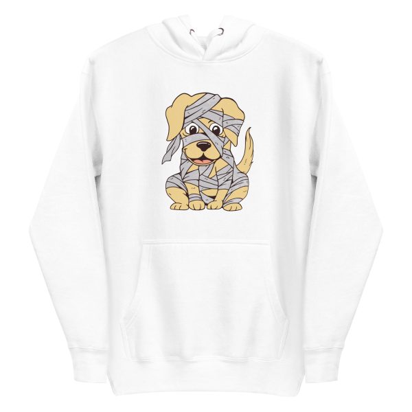 unisex-premium-pullover-hoodie-white-front-6a662eab3222f.jpg Mummy Dog Hoodie