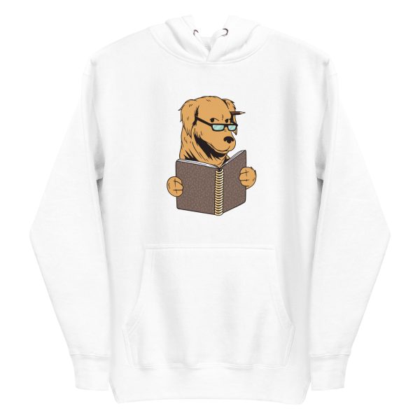 Studying Dog Hoodie