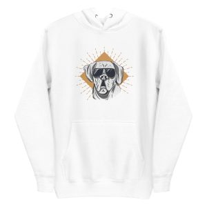 Sunglasses Dog Hoodie