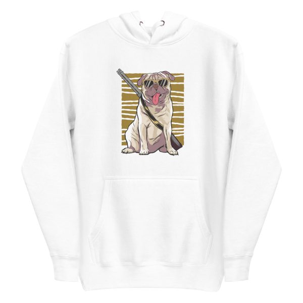 Armed Pug Hoodie