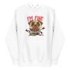 unisex-premium-pullover-hoodie-white-front-6a6bba06ebd9d.jpg Warrior Pug Hoodie